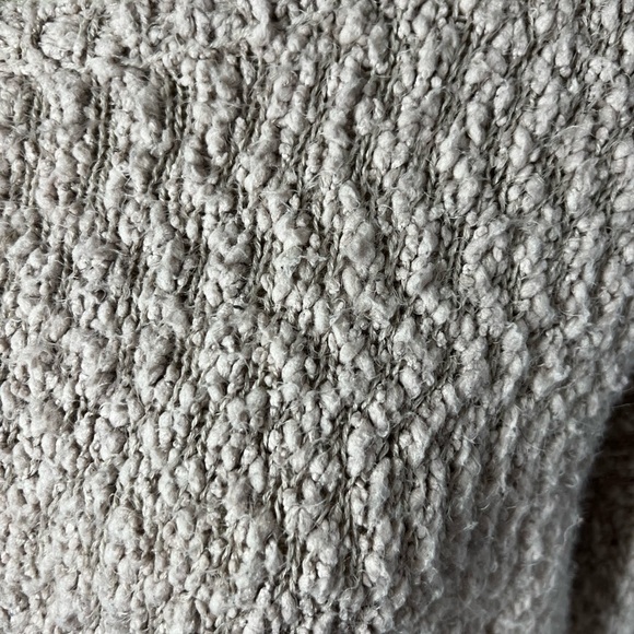 Ruby Moon Anthropologie Women’s Cream Popcorn Textured Sweater sz M - Picture 3 of 7